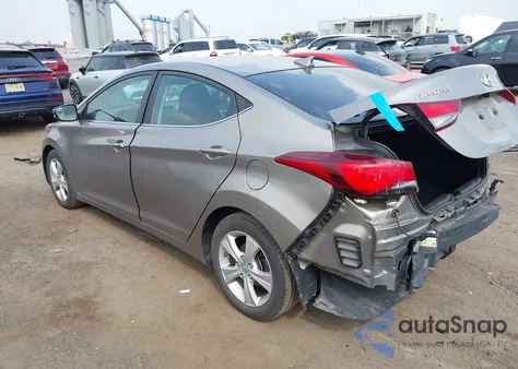2016 Hyundai Elantra Value Edition from USA, damaged, VIN 5NPDH4AE9GH781013